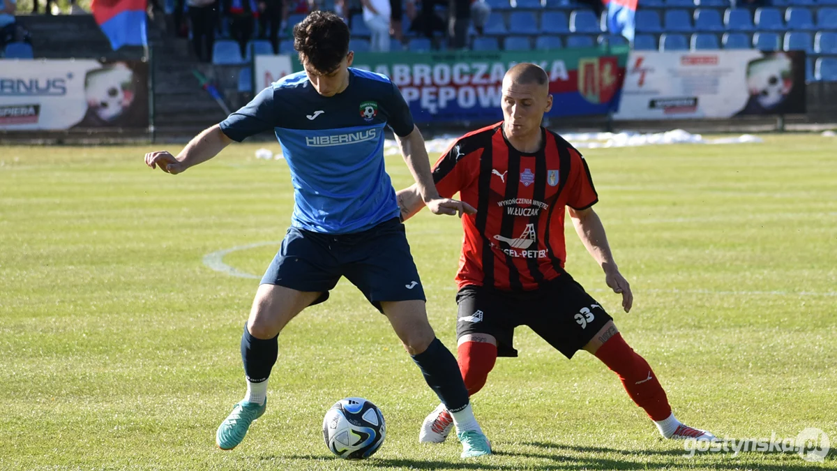 Derby powiatu gostyńskiego. Dąbroczanka Pępowo - Pinsel-Peter Krobianka Krobia 0 : 1