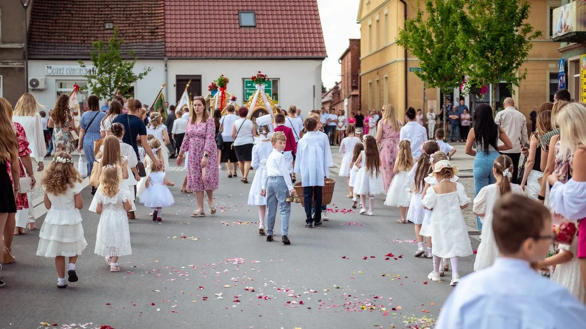 Procesja Bożego Ciała w Krobi 2024