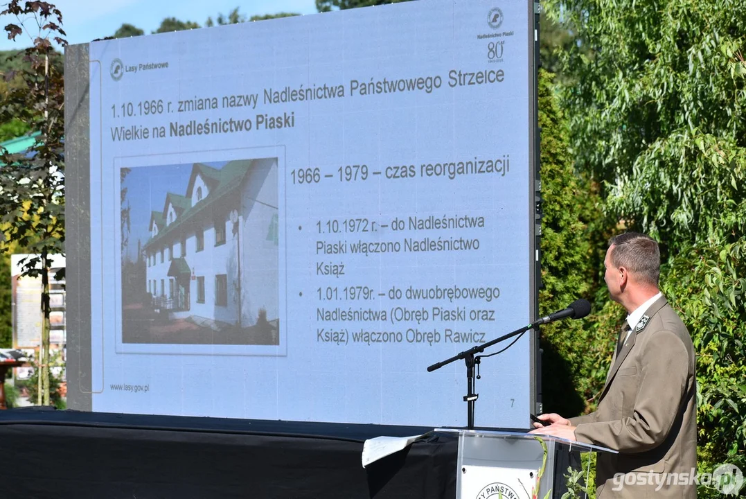 80-lecie Nadleśnictwa Piaski