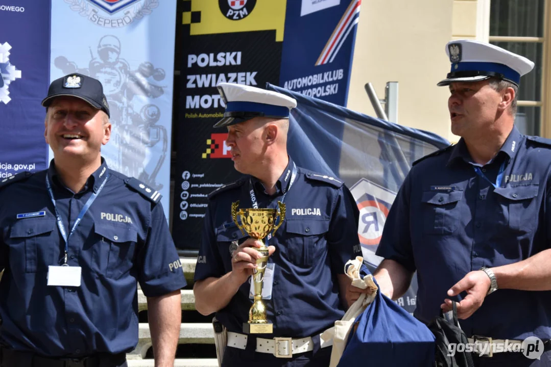 Podsumowanie 34. Konkursu "Policjant Ruchu Drogowego 2024" - finał  wojewódzki w Gostyniu