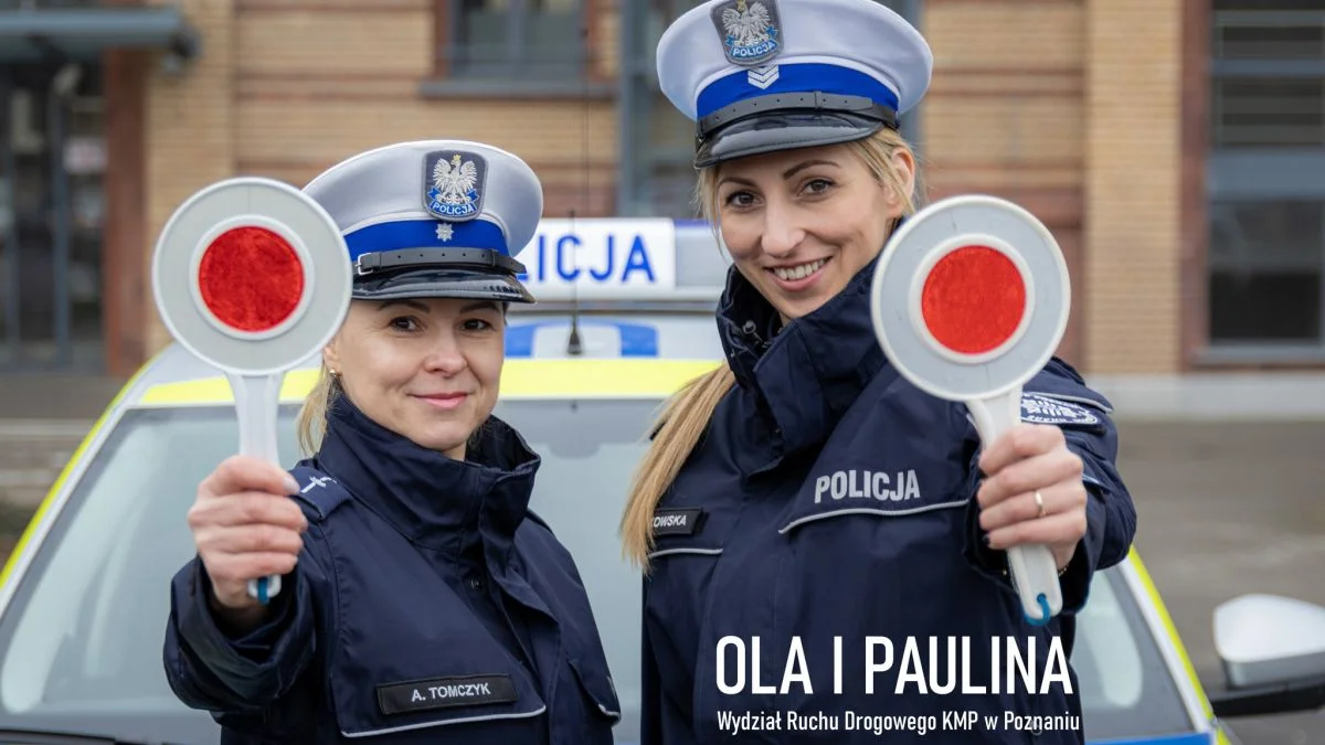 Wielkopolskie policjantki na służbie