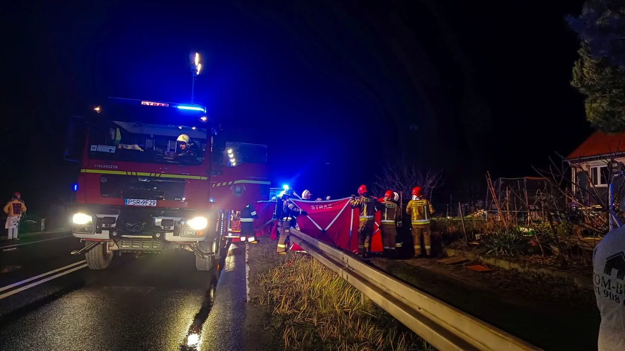 Pożar budynku wielorodzinnego w Wolicy Pustej. Trwa reanimacja jednej osoby [AKTUALIZACJA] - Zdjęcie główne