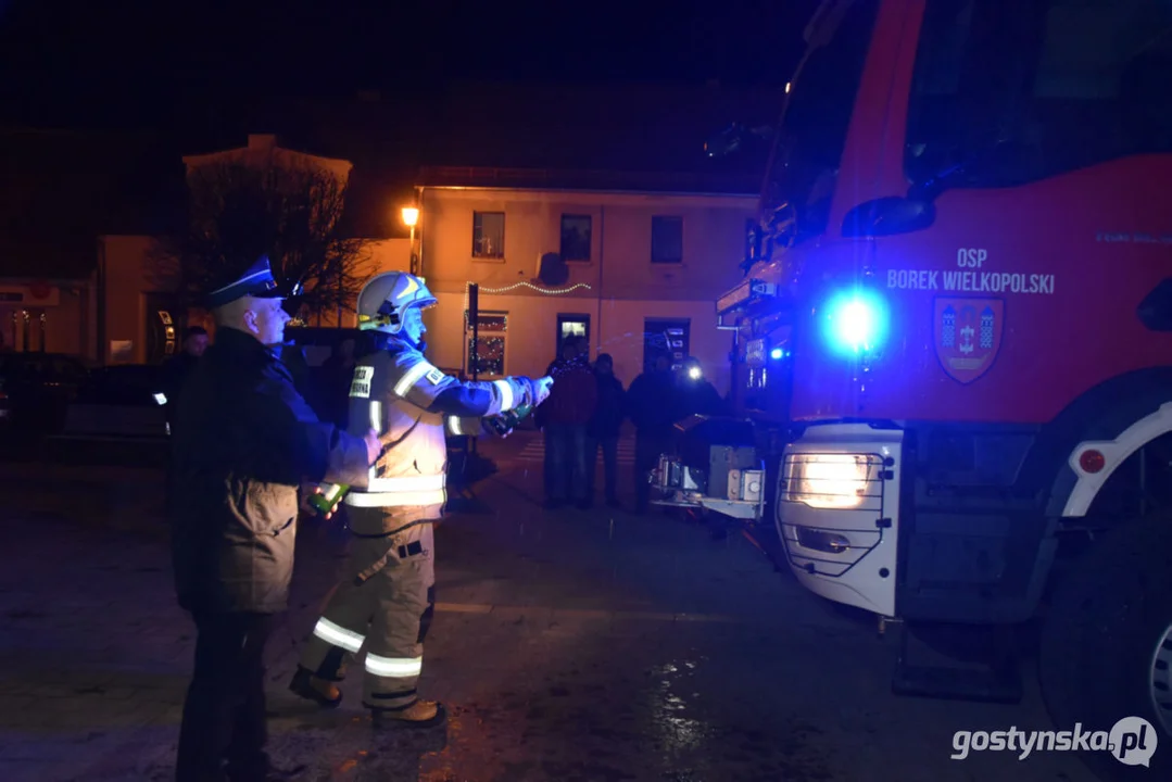 Nowy wóz strażacki MAN dla jednostki Ochotniczej Straży Pożarnej w Borku Wlkp.