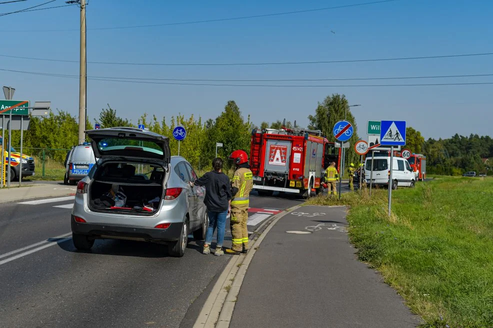 Wypadek na drodze Annapol - Wilkowyja