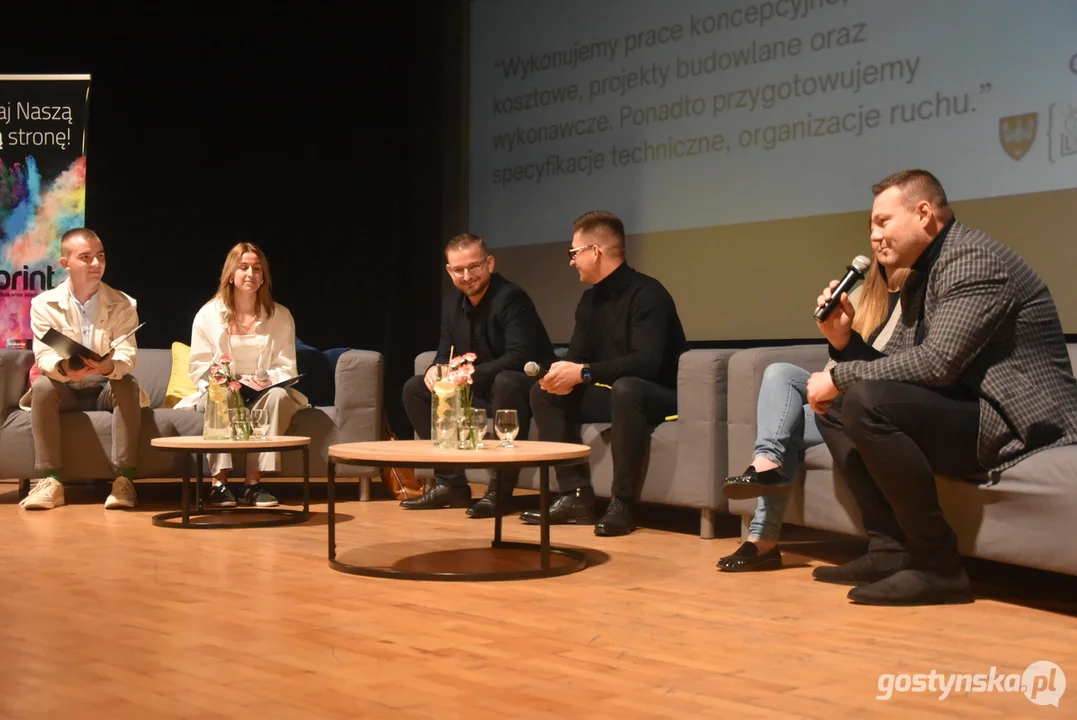 Panel "Młodzi i przedsiębiorczy" w ZSOiZ w Krobi