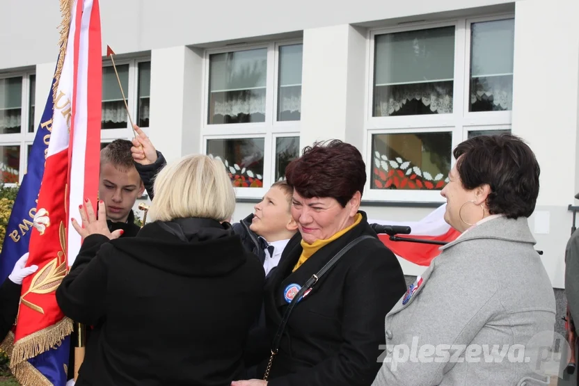 Nadanie imienia Powstańców Wielkopolskich Szkole Podstawowej w Żegocinie