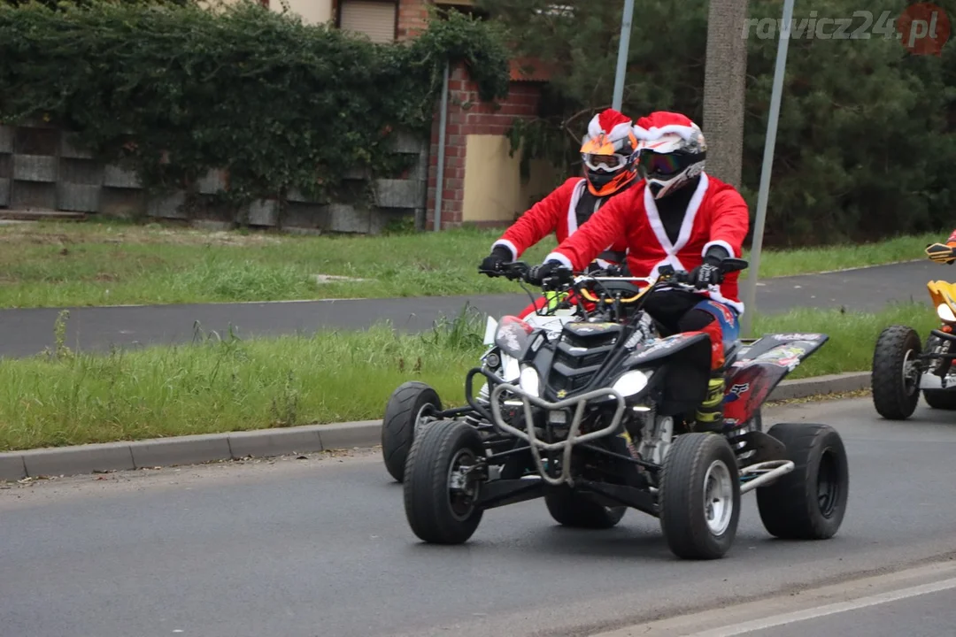 Motomikołaje w Rawiczu - Drugi dzień Jarmarku Bożonarodzeniowego