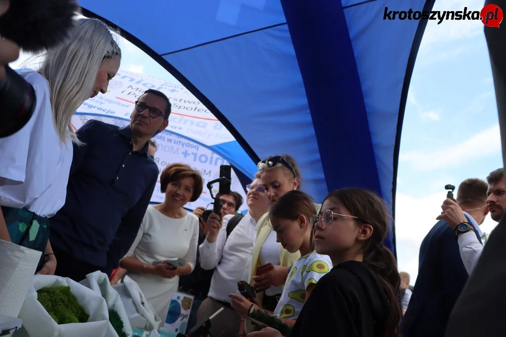 Mateusz Morawiecki w Krotoszynie. Piknik 800+