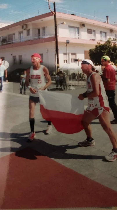 67-letni Henryk Chudy biega maratony i ultramaratony