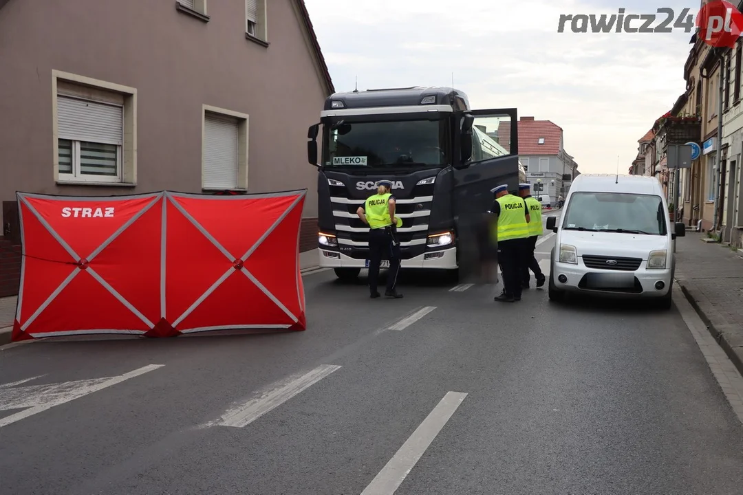 Potrącenie pieszej w Miejskiej Górce