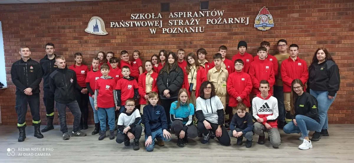 Młodzi strażacy z Boguszyna na wycieczce w Muzeum Pożarnictwa - Zdjęcie główne