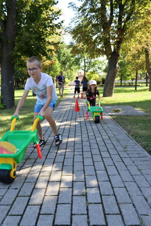 Sportowy poranek dla dzieci w Borku Wlkp.