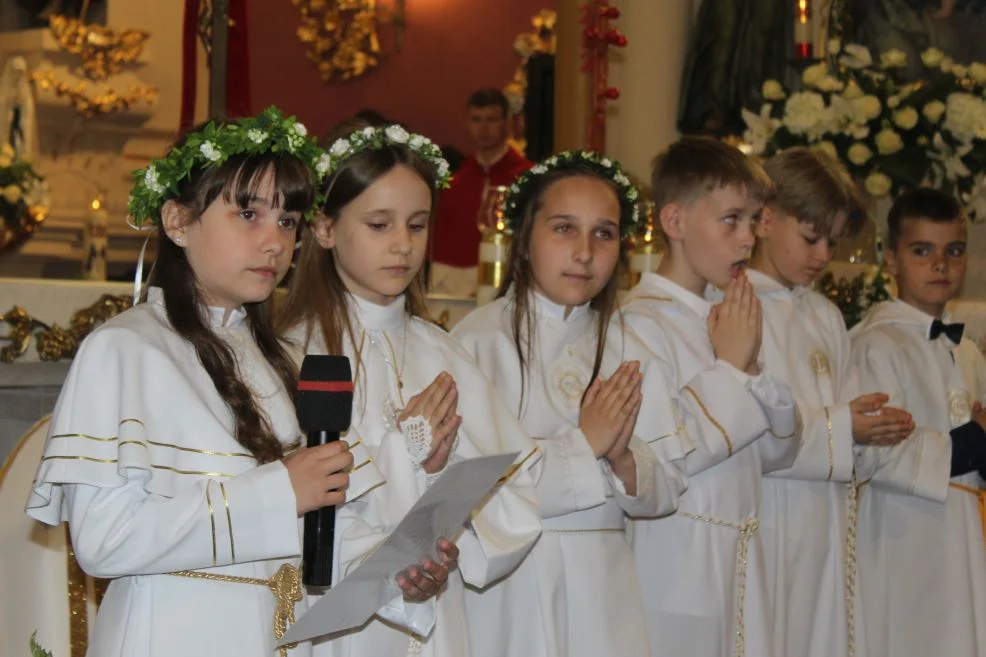 Pierwsza Komunia Święta w parafii św. Marcina w Jarocinie