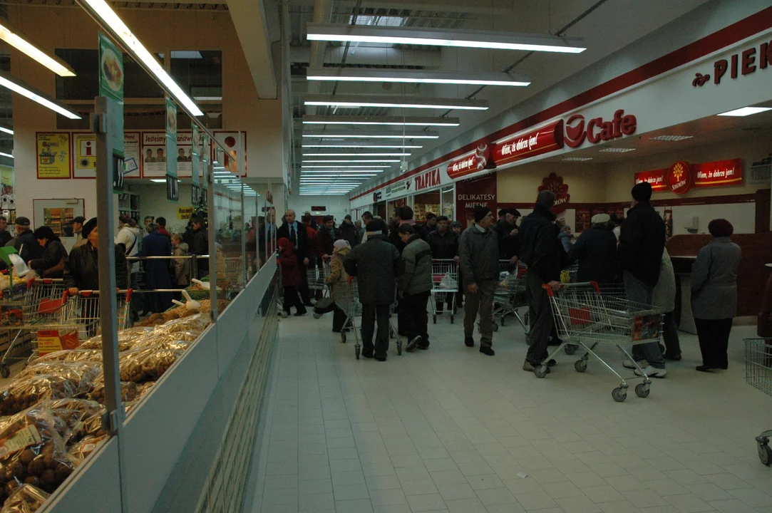 Dokładnie dwadzieścia lat temu w Jarocinie otwarto Kaufland