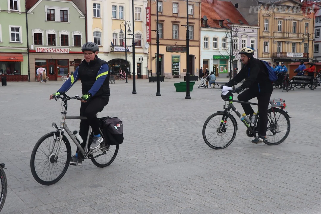 Postój na rawickim rynku