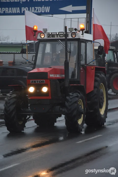 Protesty rolnicze w powiecie gostyńskim 2024