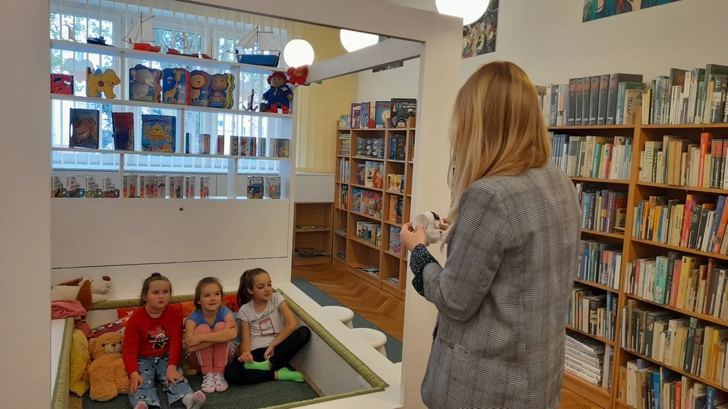 Tydzień Głośnego Czytania w bibliotece w Gostyniu