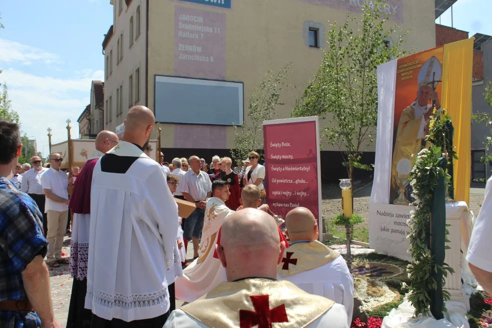 Procesja Bożego Ciała w Jarocinie