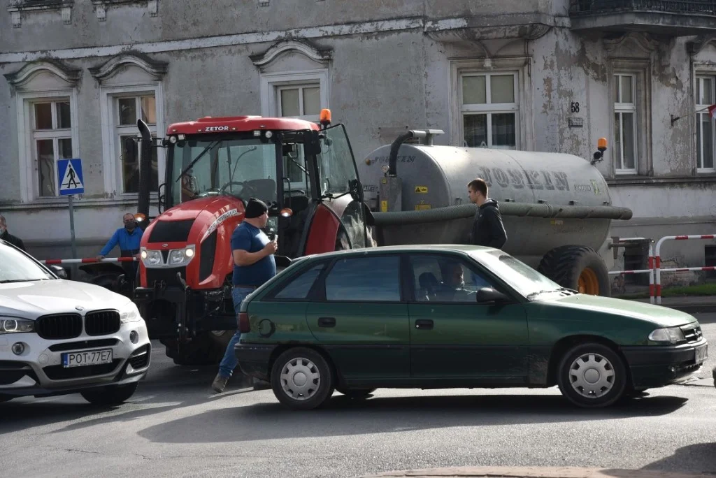 Protest rolników w powiecie krotoszyńskim w 2020 roku