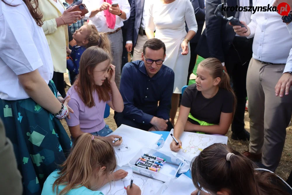 Mateusz Morawiecki w Krotoszynie. Piknik 800+