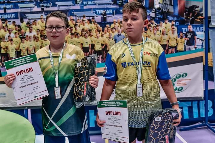 Międzynarodowy Turniej Tenisa Stołowego Mini Drzonków Cup z sukcesami - Zdjęcie główne