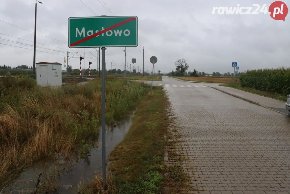 Sytuacja po opadach deszczu w Rawiczu, Folwarku i Masłowie (stan na godz. 17.30)