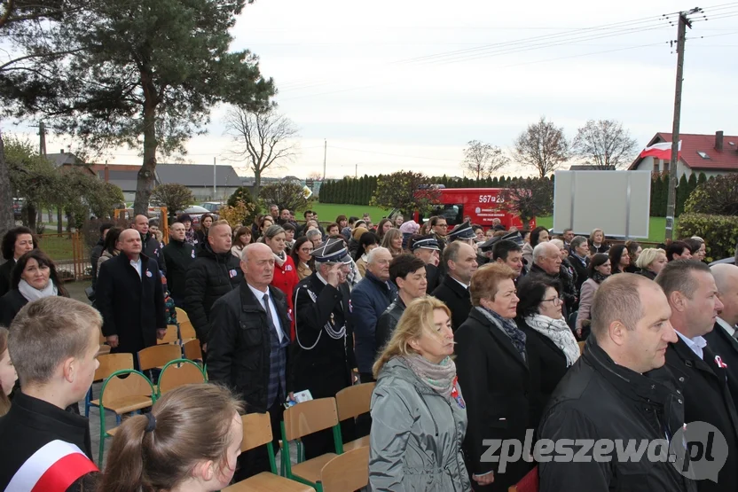 Nadanie imienia Powstańców Wielkopolskich Szkole Podstawowej w Żegocinie