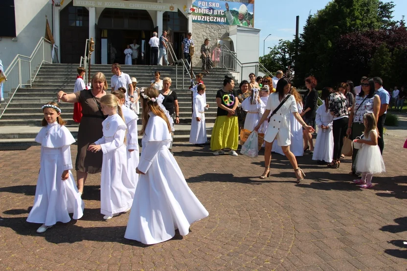 Procesja Bożego Ciała w parafii Św. Floriana