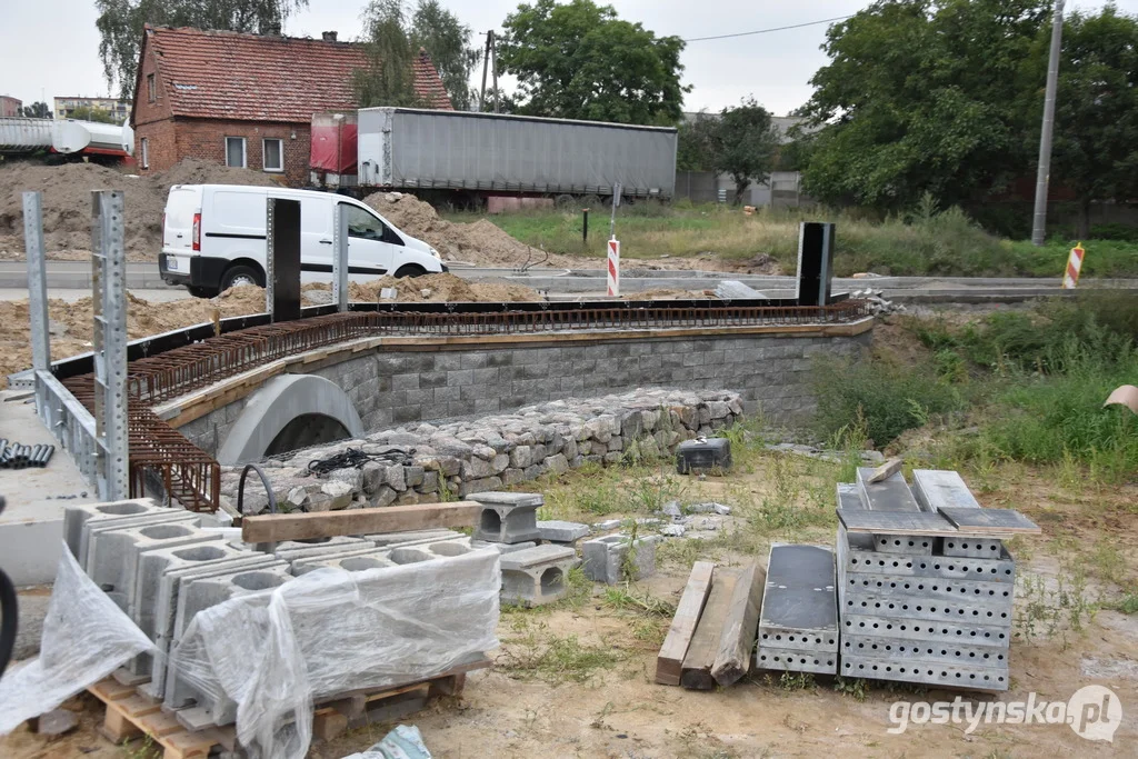 Budowa drogi - łącznika (ul. Leszczyńska - Górna) w Gostyniu