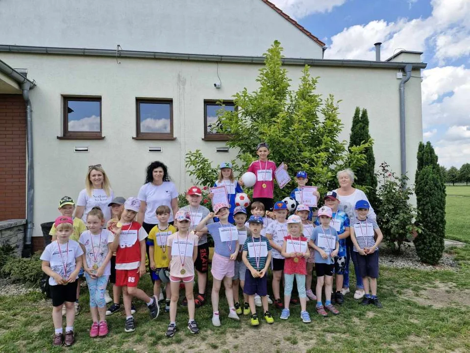 Przedszkolaki z Mieszkowa w akcji „Sprintem do maratonu”