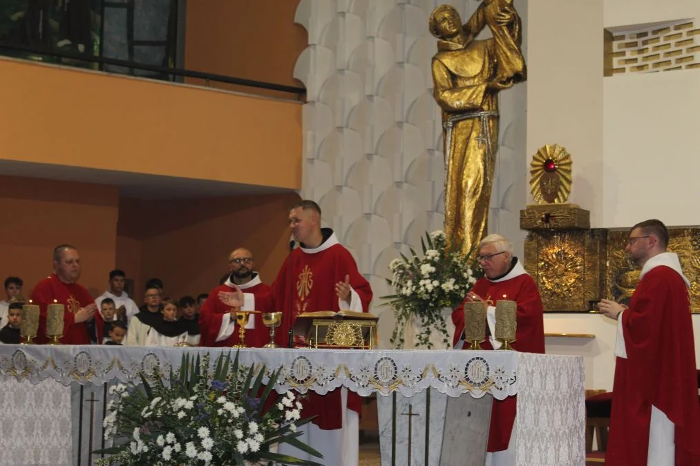 Jarocin. Imieniny i pożegnanie franciszkanina - ojca Bartłomieja Skibińskiego