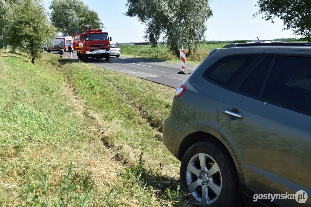 Wypadek drogowy w gminie Piaski (Szelejewo)