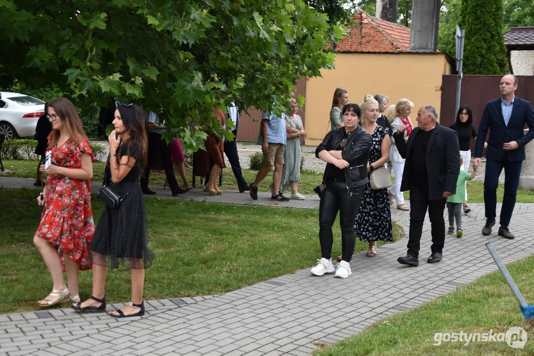 Odsłonięcie szyldu parku im. Adama Mickiewicza w Borku Wlkp.