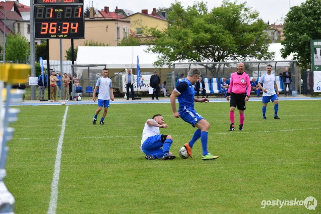 Mecz oldboyów Kani Gostyń i Lecha Poznań na 100-lecie Kani