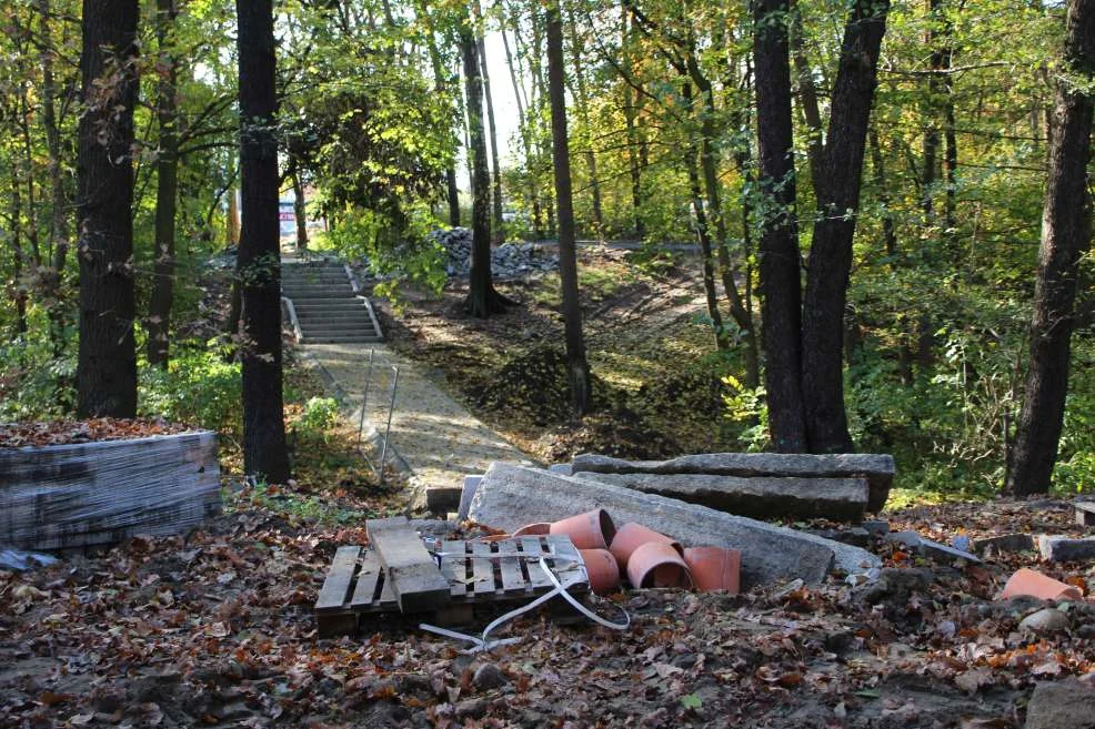 Park przy ulicy Szubianki w Jarocinie