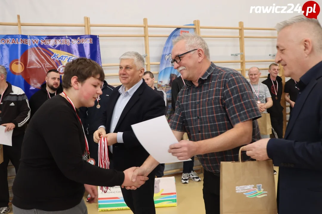 II Otwarty Turniej Tenisa Stołowego o Puchar Burmistrza Miejskiej Górki