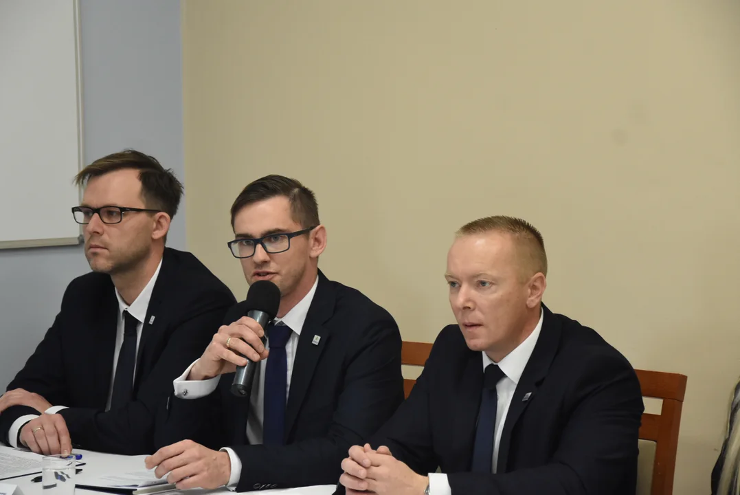 Konferencja prasowa w PGKiM Krotoszyn