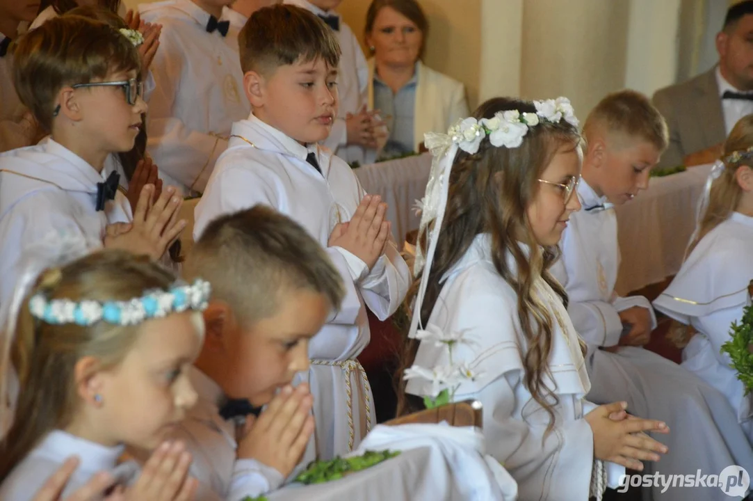 Pierwsza Komunia Św. w parafii pw. św. Jadwigi w Pępowie