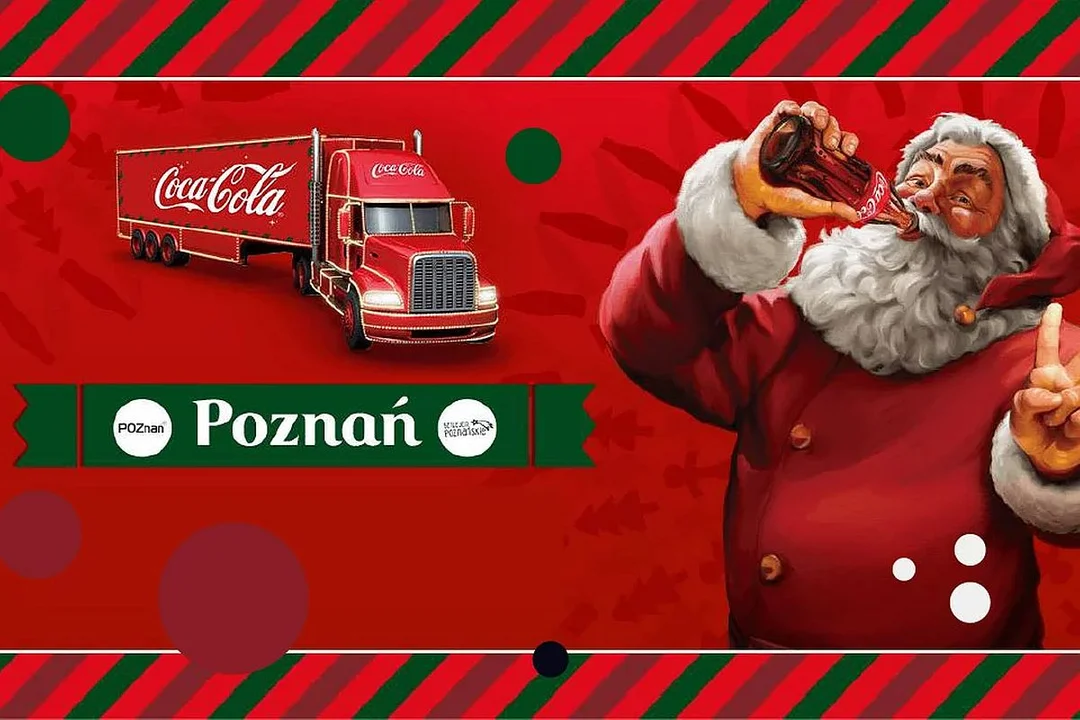 Ciężarówka Coca Coli w Ostrowie i Poznaniu. Szykuje się moc atrakcji!