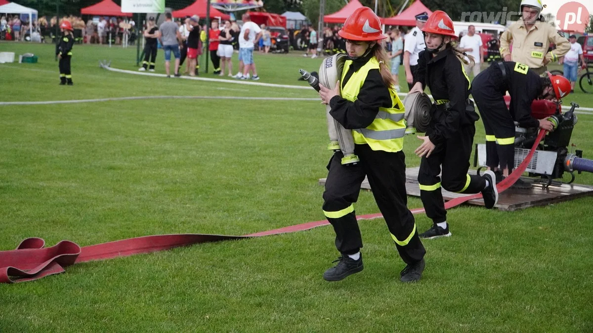 Ćwiczenie bojowe i podsumowanie Gminnych Zawodów Sportowo-Pożarniczych w Jutrosinie