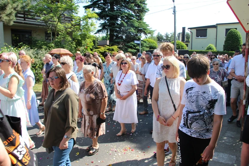 Procesja Bożego Ciała w parafii Św. Floriana