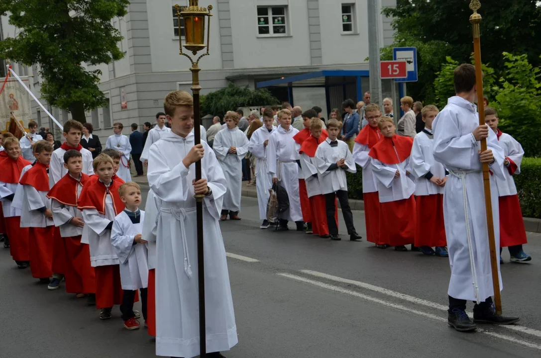 Procesja Bożego Ciała ulicami Krotoszyna w 2016 roku