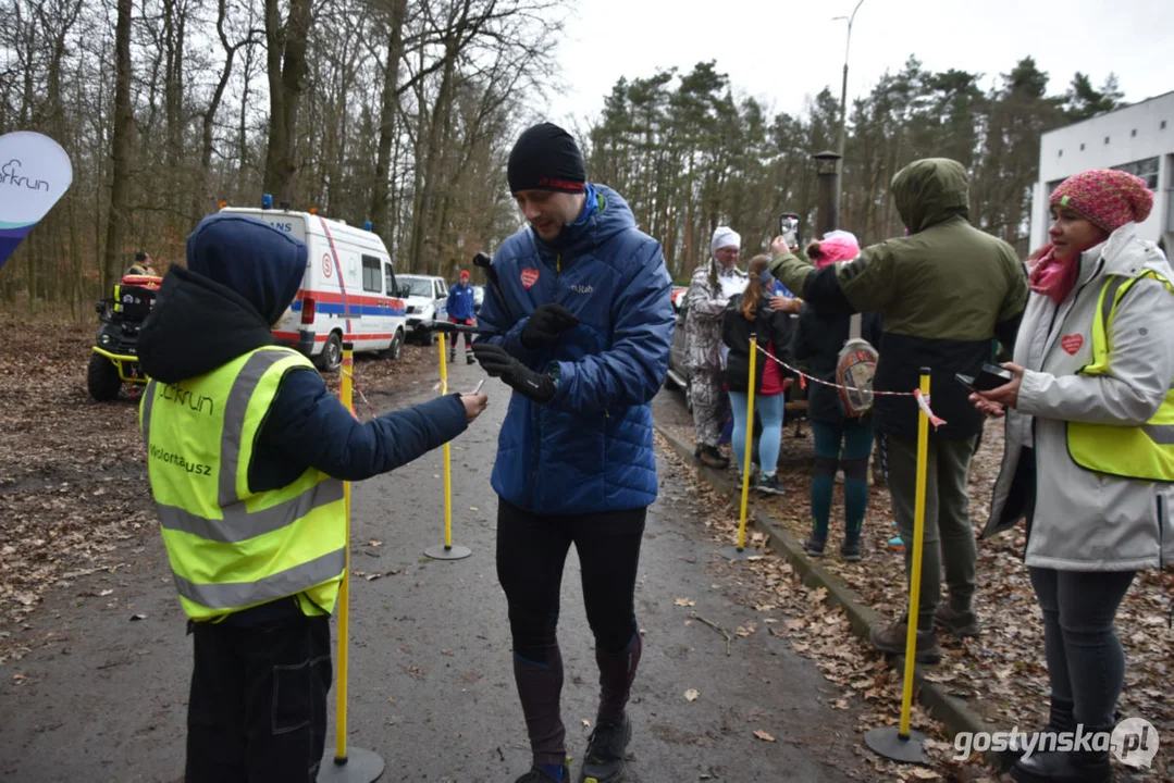 Biegająco zagrali dla WOŚP - Parkrun Gostyń i Grupa Nieprzemakalni Gostyń razem na trasie