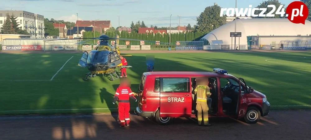 Interwencja załogi LPR i strażaków w Rawiczu