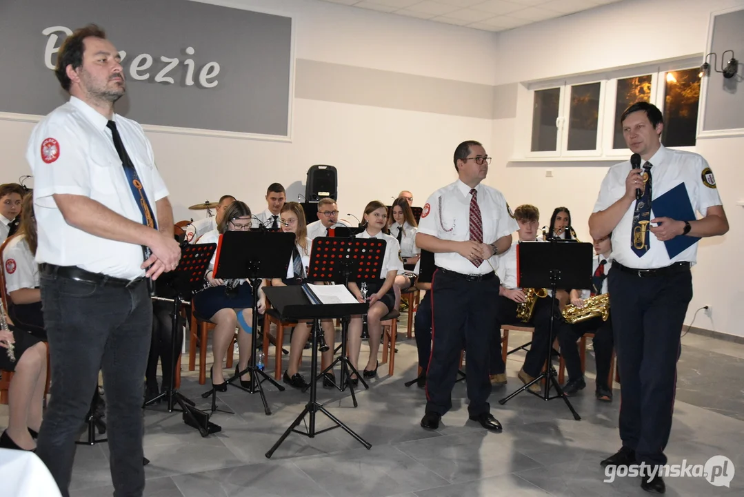 Orkiestra Dęta Miasta i Gminy Gostyń. Koncert dla darczyńców w Brzeziu