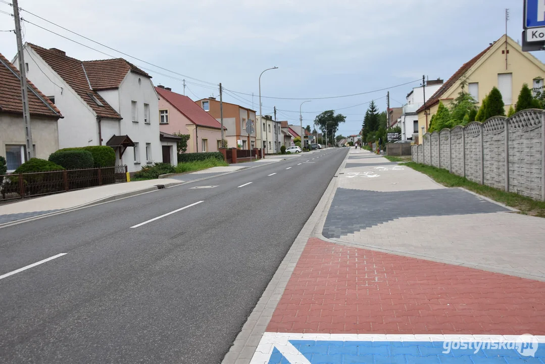 Oficjalne zakończenie remontu ul. Strzeleckiej w Gostyniu