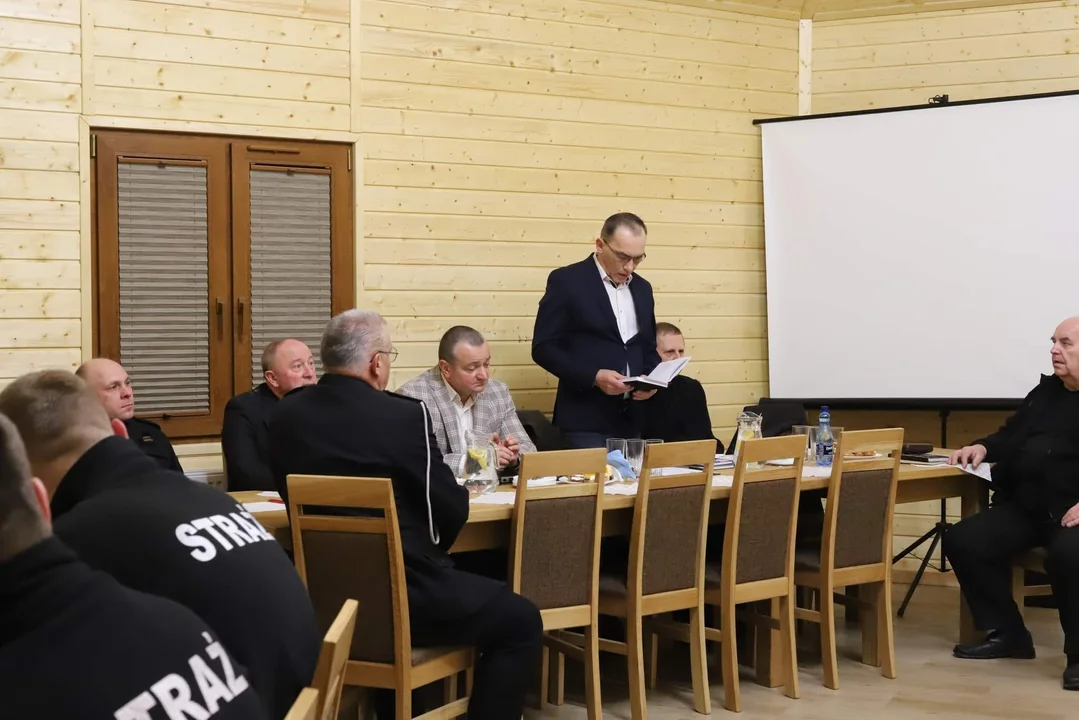 Zebranie wiejskie i OSP w Długołęce