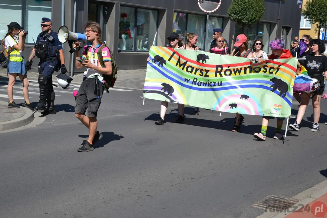 Marsz Równości i kontrmanifestacje w Rawiczu