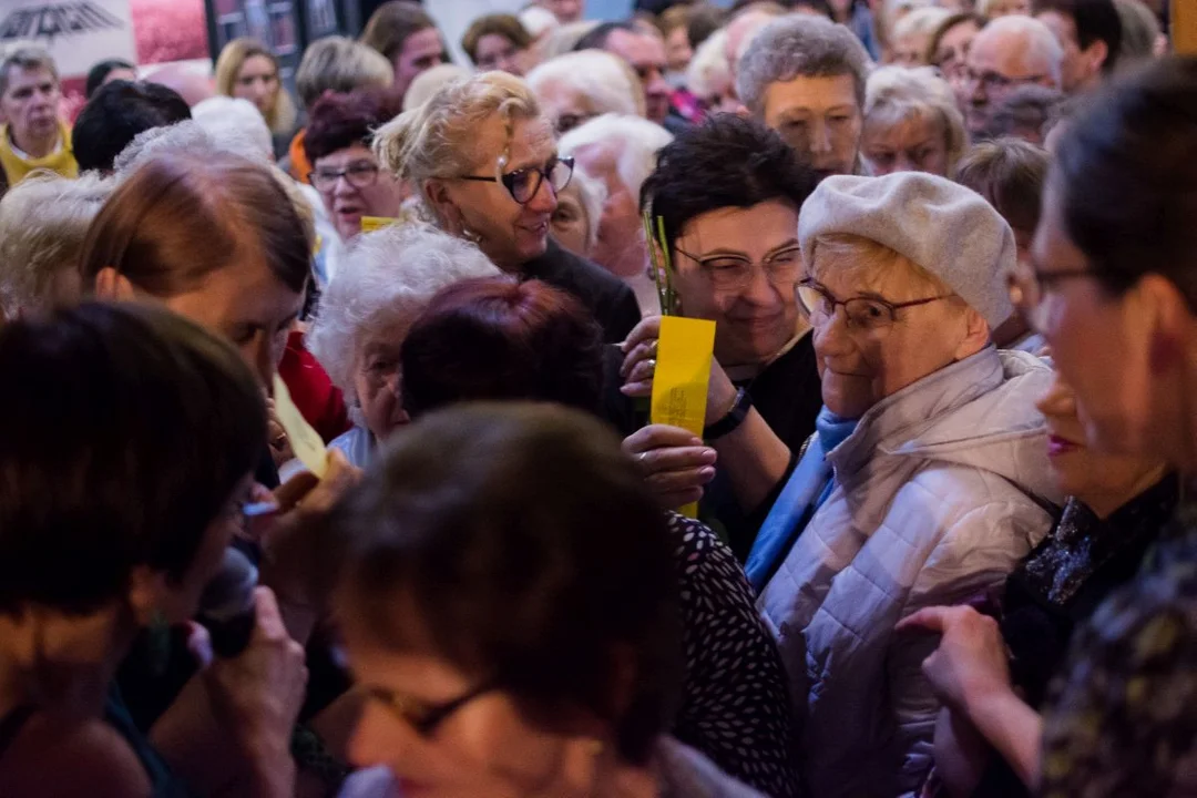 Panie na czerwonym dywanie i dostawki na koncercie. Dzień Kobiet w JOK-u - Zdjęcie główne