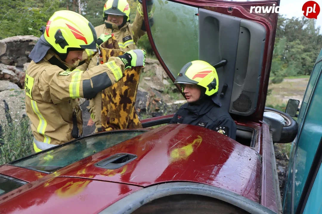 Warsztaty szkoleniowe w Sarnowie dla strażaków ratowników OSP